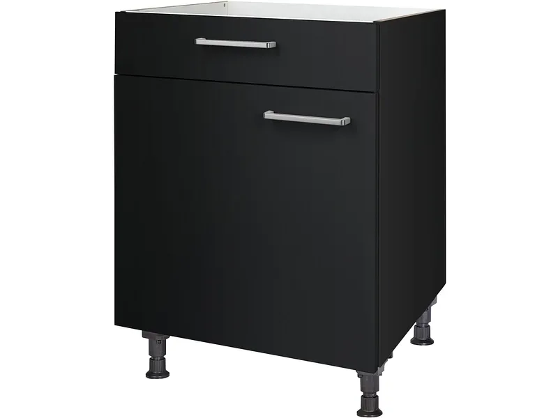 MODUSET Küchenmöbel TOUCH 60x58x87cm schwarz