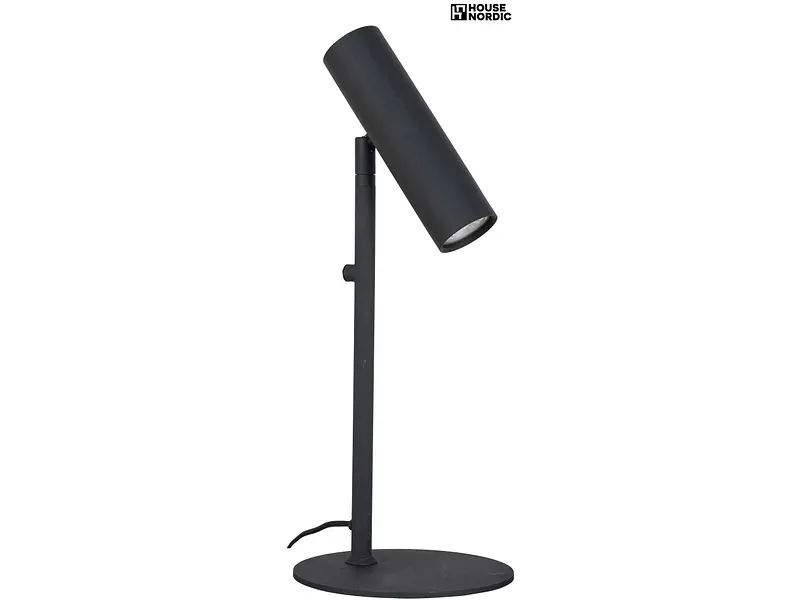 HOUSE NORDIC Tischlampe ROXAN 47cm 28W schwarz