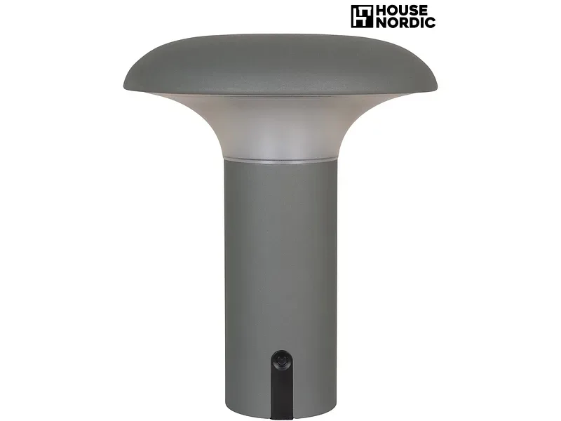 HOUSE NORDIC Lampe LED RAMSEY 21cm 2W grau