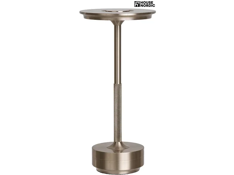 HOUSE NORDIC LED Lampe Über USB aufladbar LYNEHAM 28.5cm 3W silver