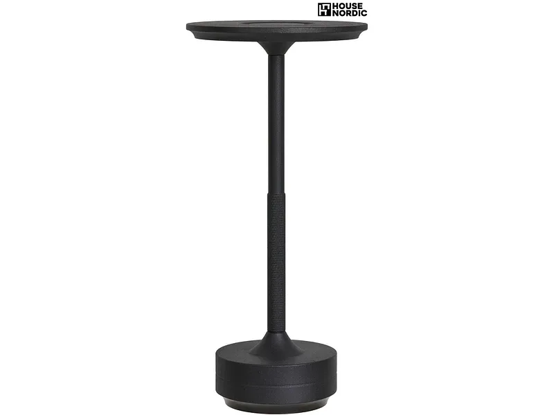 HOUSE NORDIC LED Lampe Über USB aufladbar LYNEHAM 28.5cm 3W schwarz