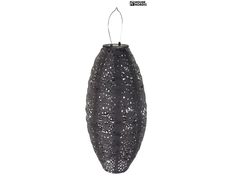 Solarlampe LED FOXDALE 20cm x 24cm 0.72W grau