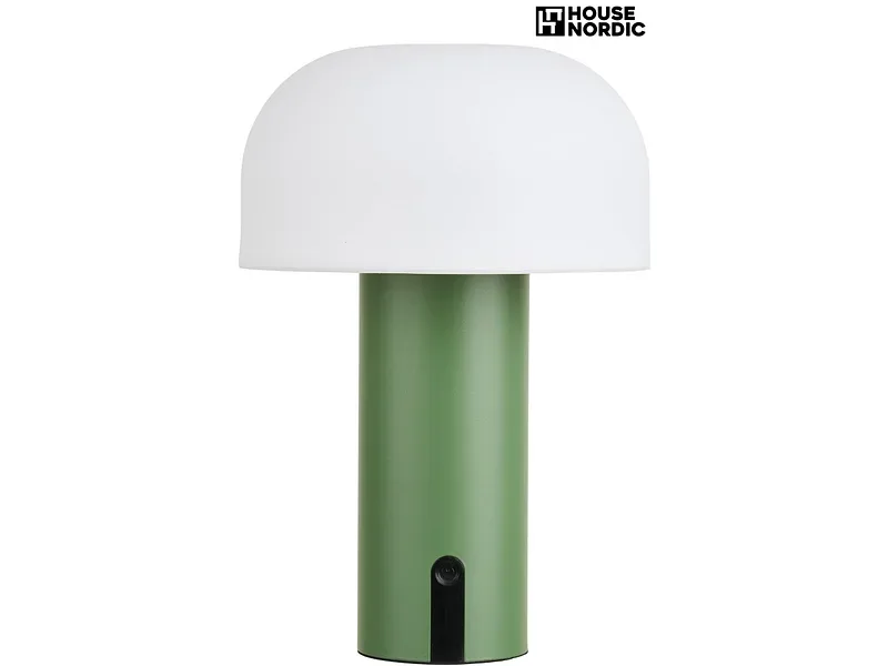 HOUSE NORDIC LED Lampe Über USB aufladbar SOHAM 23cm 1.5W grün