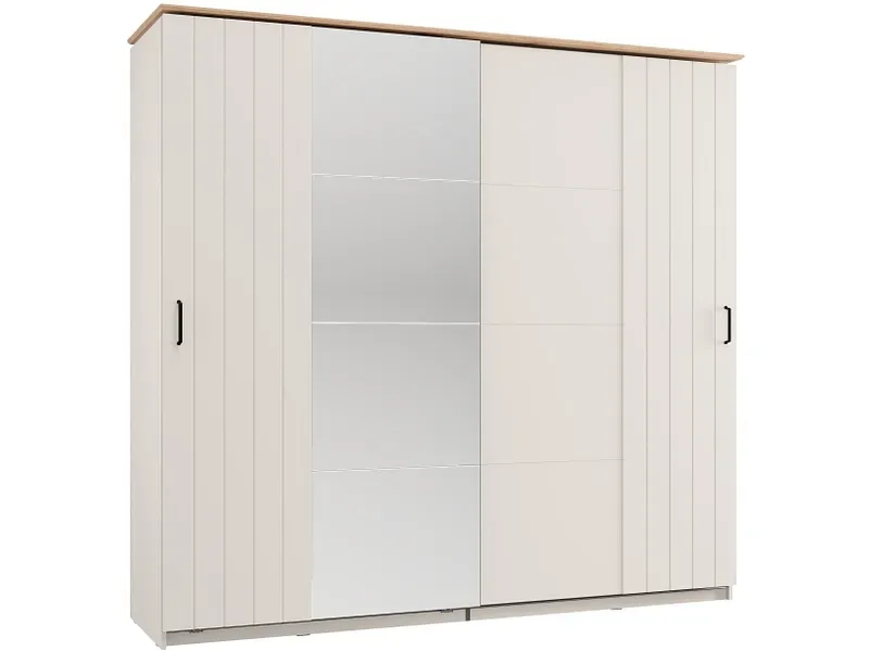 Schwebetürenschrank ALBA kaschmir 2 Türen