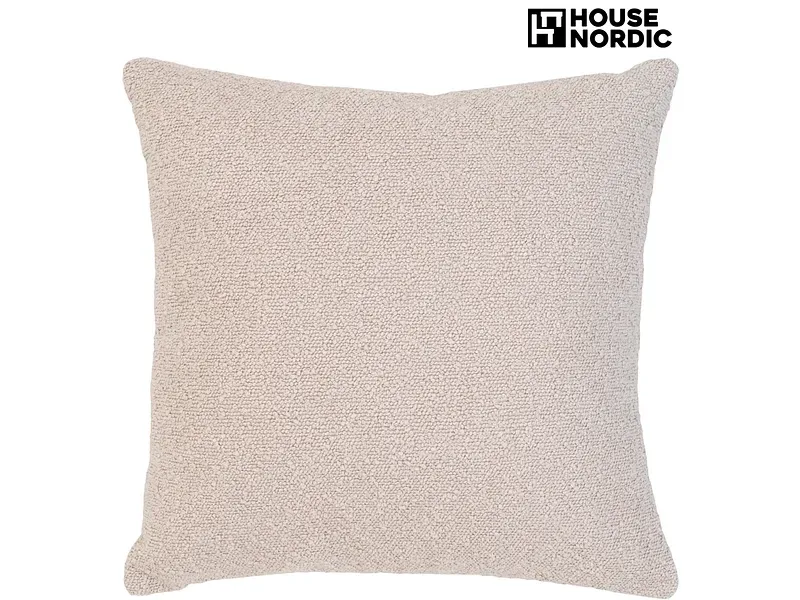 HOUSE NORDIC Kissen SAVANNAH 45x45cm beige unifarben