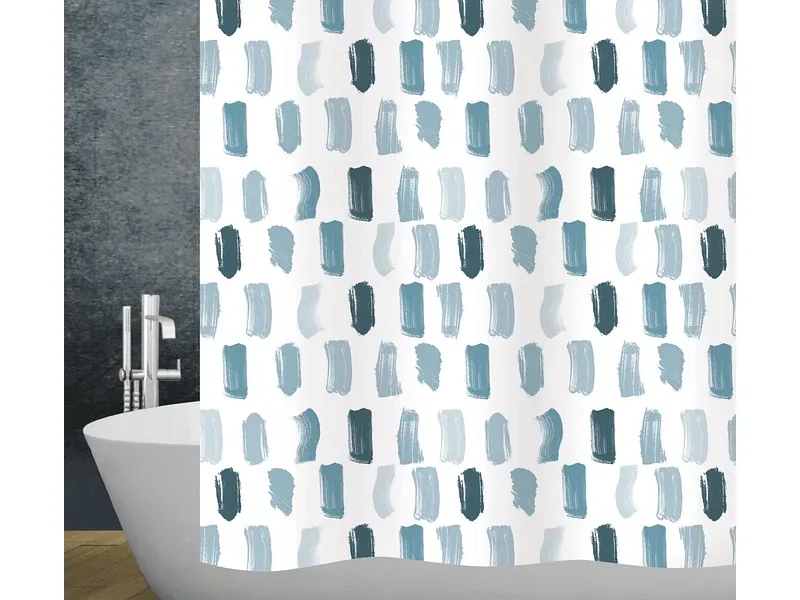 DIAQUA Duschvorhang PAINT weiss