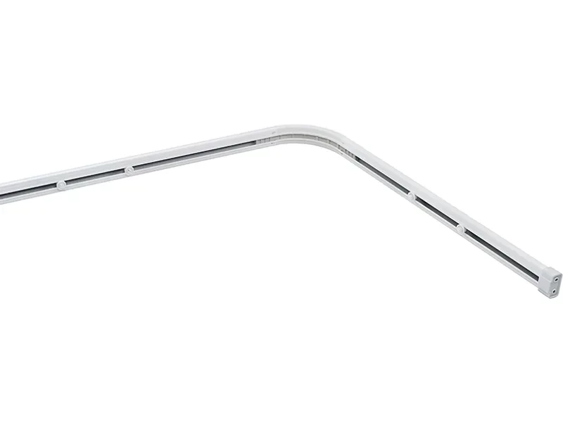 DIAQUA Duschvorhangstange SPECIAL weiss