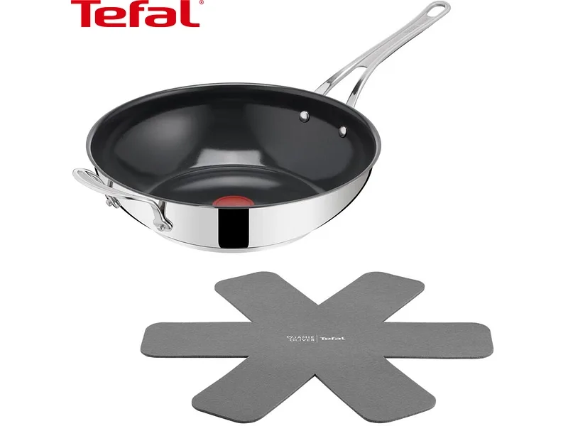 Tefal - Wok, 30cm, Chrom