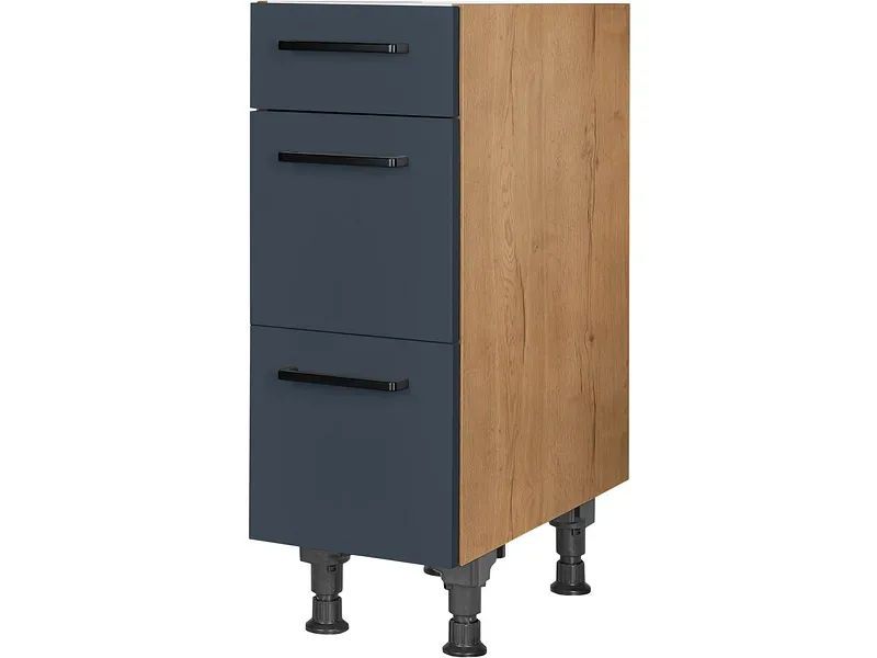 MODUSET Küchenmöbel EASYTOUCH 30x58x77cm fjordblau