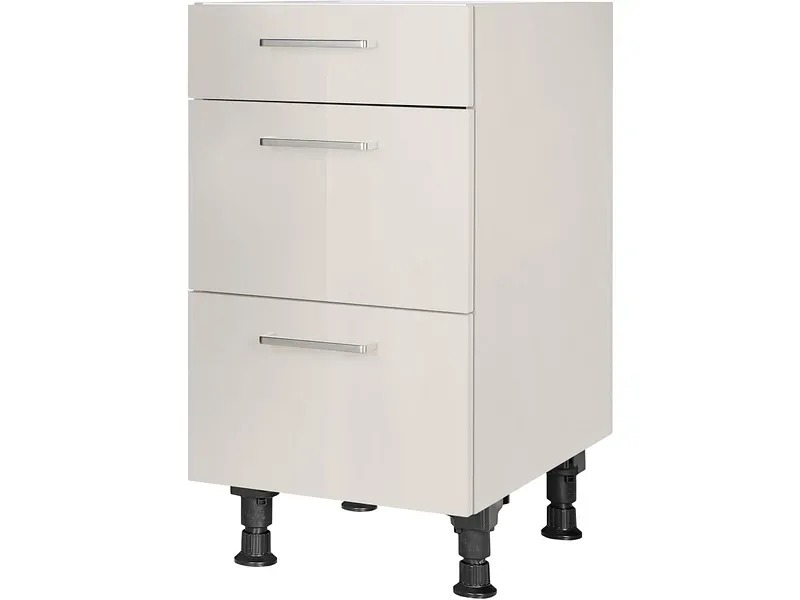MODUSET Küchenmöbel FLASH 45x58x87cm seidengrau