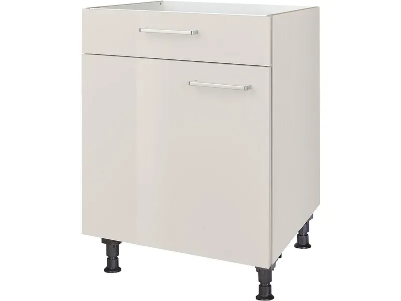 MODUSET Küchenmöbel FLASH 60x58x87cm seidengrau