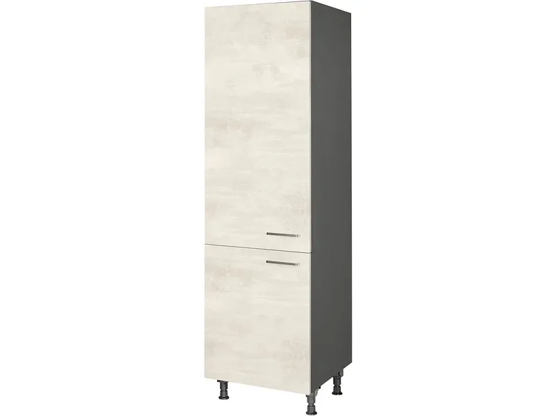 MODUSET Küchenmöbel RIVA 60x58x217cm weissbeton