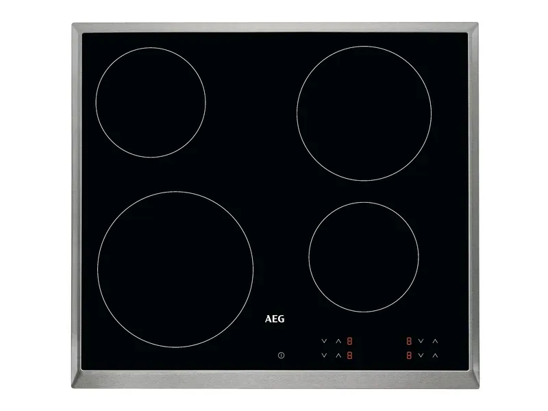 AEG KFA58SM Glaskeramik Kochfeld mit Touch-Display