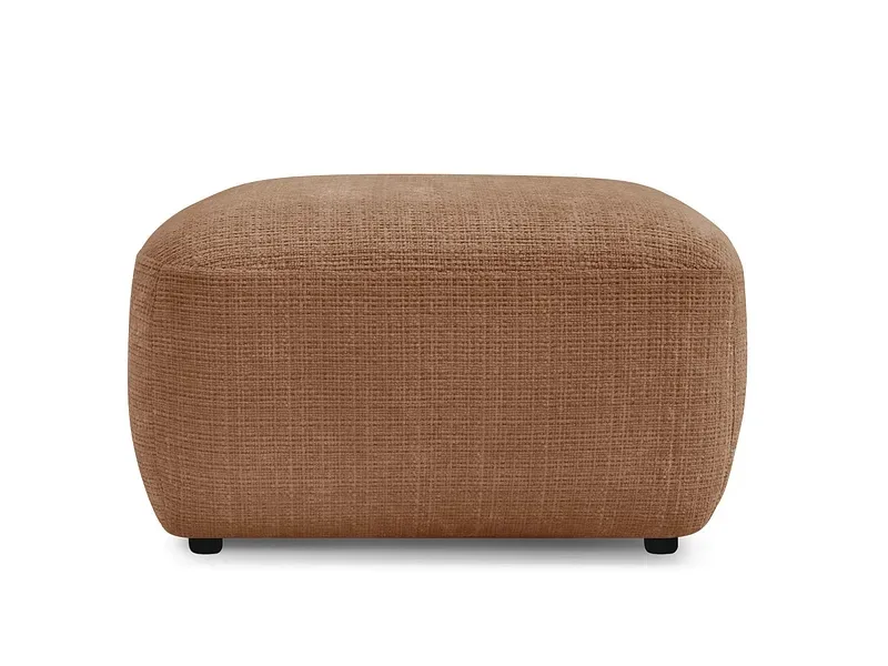 Sitzsack BOBOCHIC DENISE 65x75x42cm stoff mit textur orange
