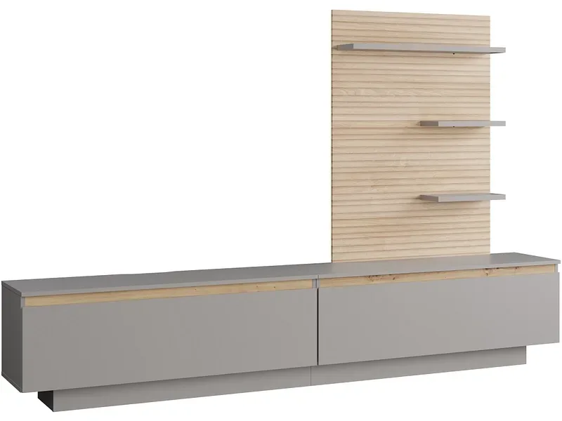 Wohnwand PANCHO 34.1x230.4x151.5cm