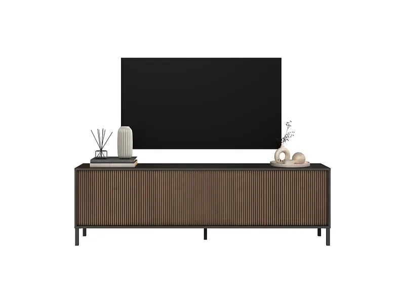 TV-Möbel CORTINA 205cm grau anthrazit