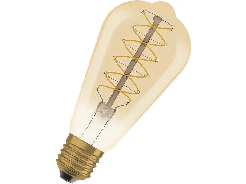 1906 LED E27 Birne Gold 7W