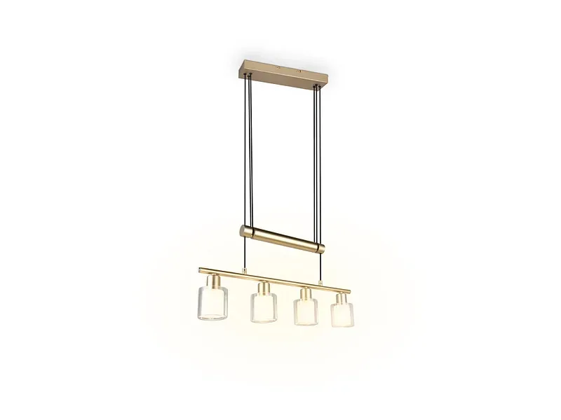 Hängelampe Ledfilament NERALO 180cm 10W goldfarben