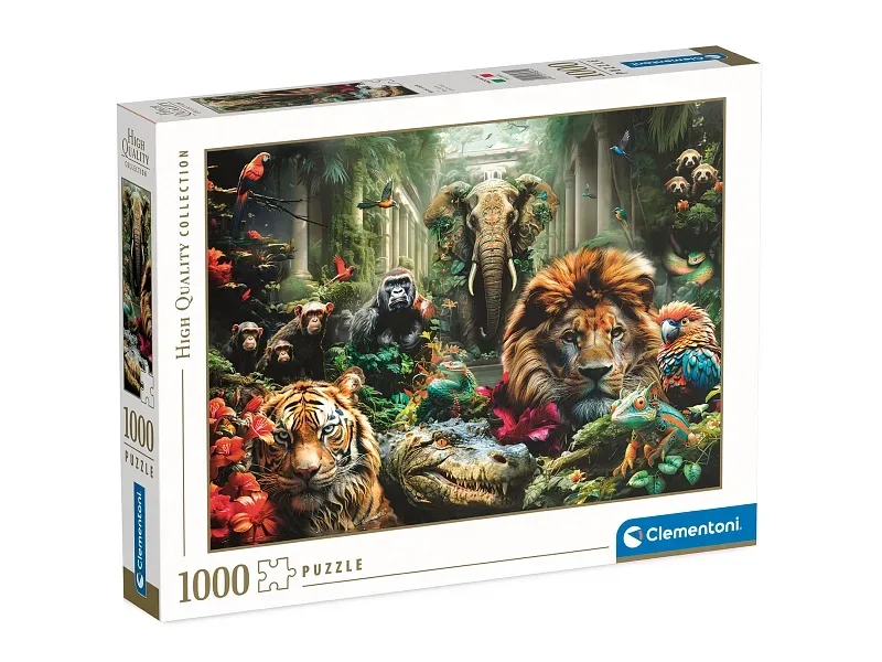 CLEMENTONI Puzzle MYSTIC JUNGLE mehrfarbig