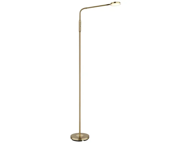 GLOBO Stehlampe SILVIO variable Intensität 52cm 6W goldfarben