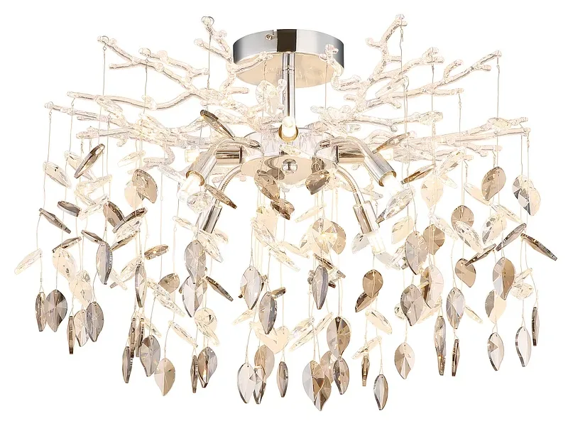 Deckenlampe DANNA 61cm 8W silberfarben