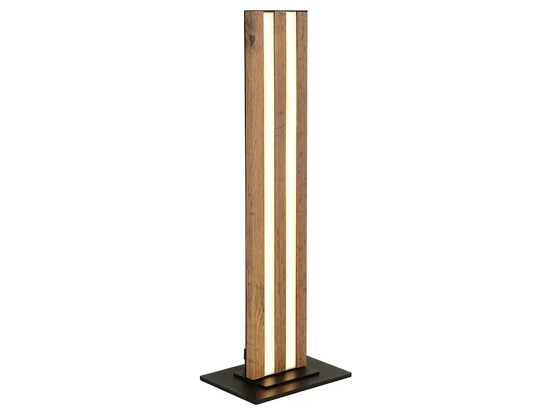 GLOBO Tischlampe HAYDEN 50cm 12W braun