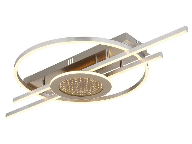 Deckenlampe DONTE 50cm 40W silberfarben