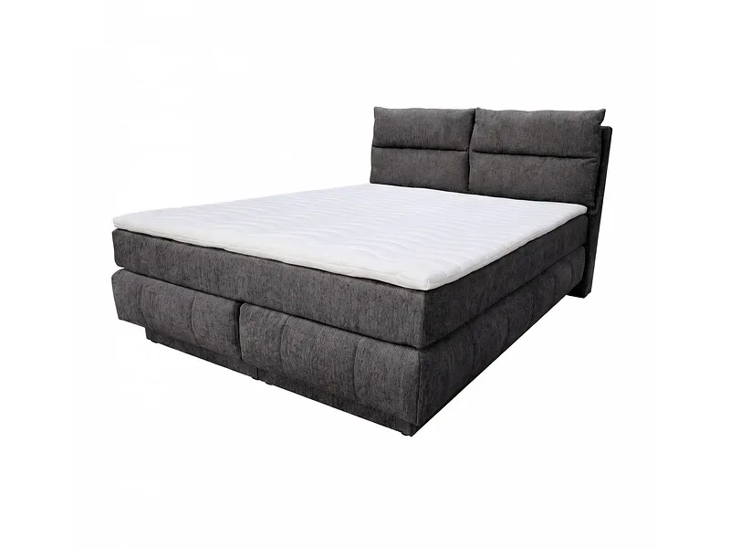 Boxspringbett KADI anthrazit 160x200cm flexibel