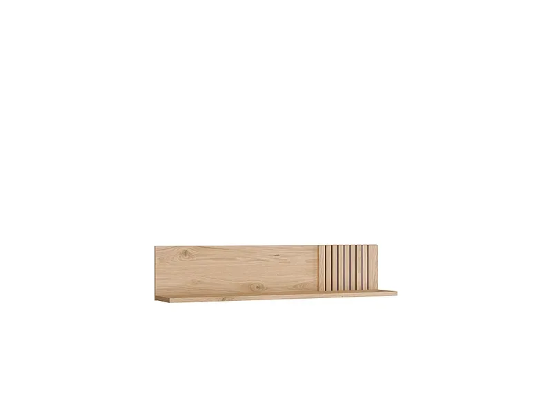 Wandregal VERNIQ 22.8x120x27cm wilde eiche