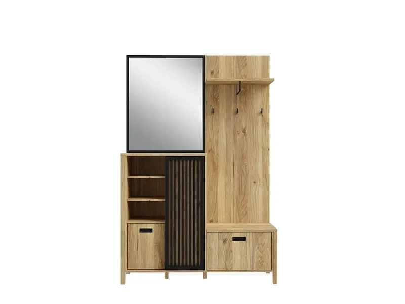 Garderobe SAKURA 132x40.2x200.3cm eiche