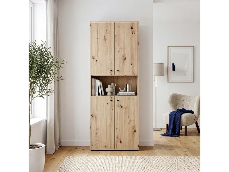 Bibliothek TEMPRA 2 73.7x34.8x197.5cm spanplatte