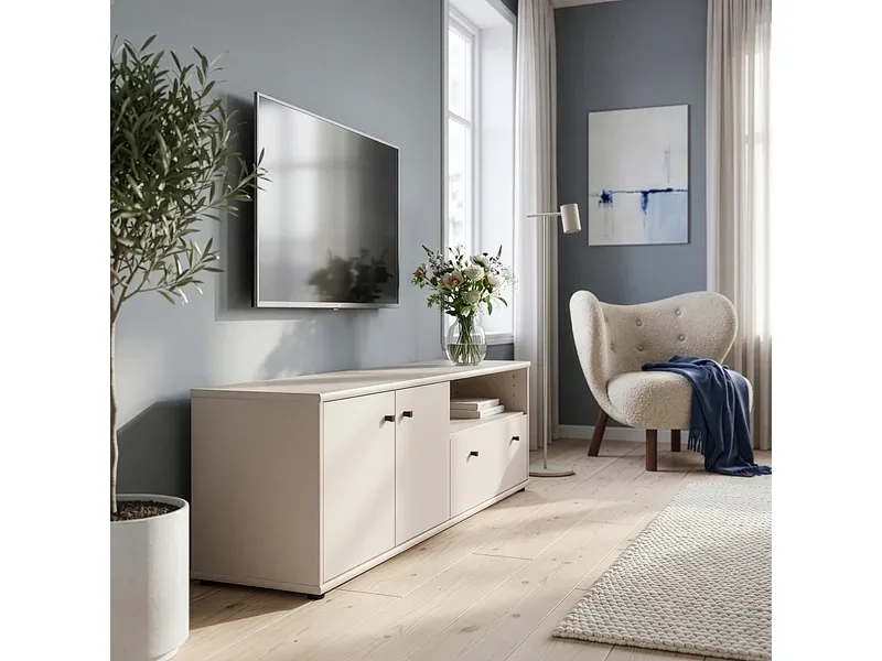 TV-Möbel TEMPRA 2 145.7cm sand