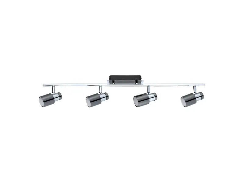 Eglo Spot Davida 1 Schwarz Stahl 7 cm - Farbe: Nickel/schwarz - Spot