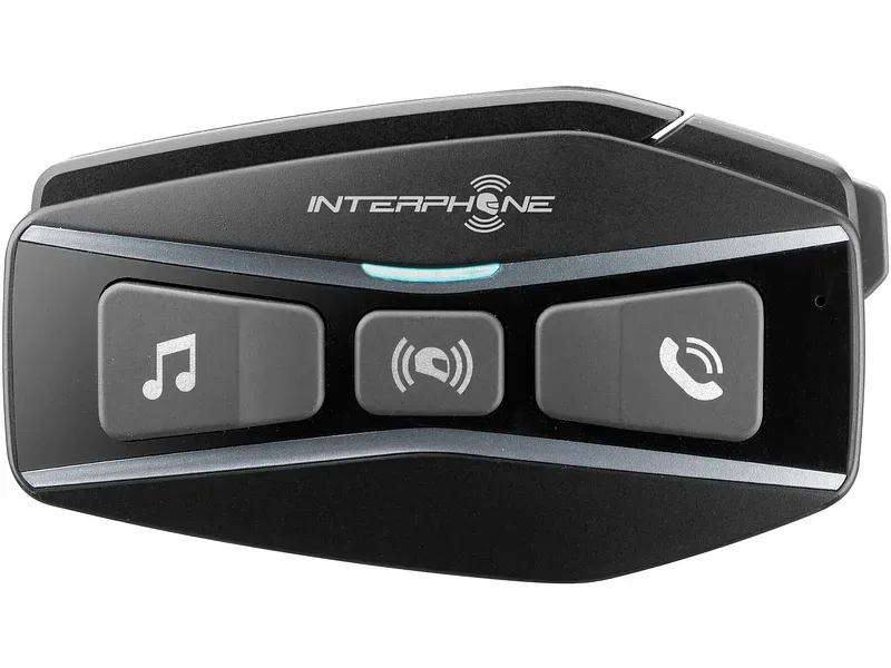 INTERPHONE Motorrad-Intercom COM 16 schwarz