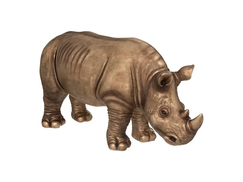 Figurine RINO Goldfarben
