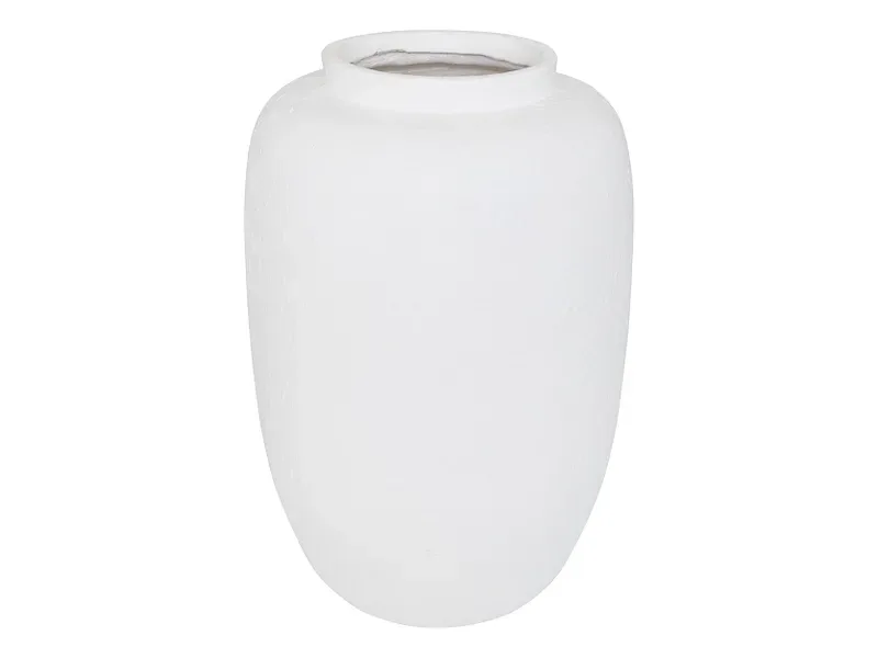 Vase ELÈNE 29.5x29.5x45.5cm weiss