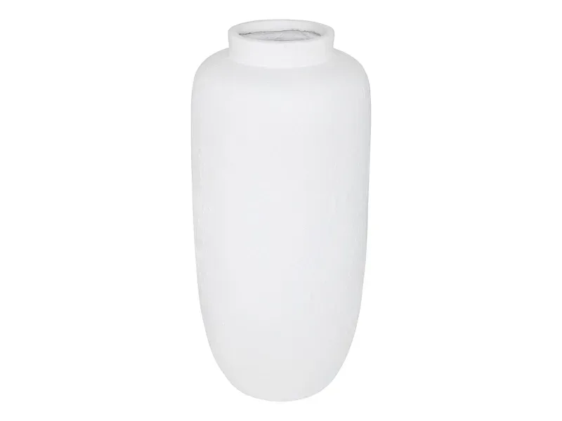 Vase ELÈNE 30x30x66cm weiss