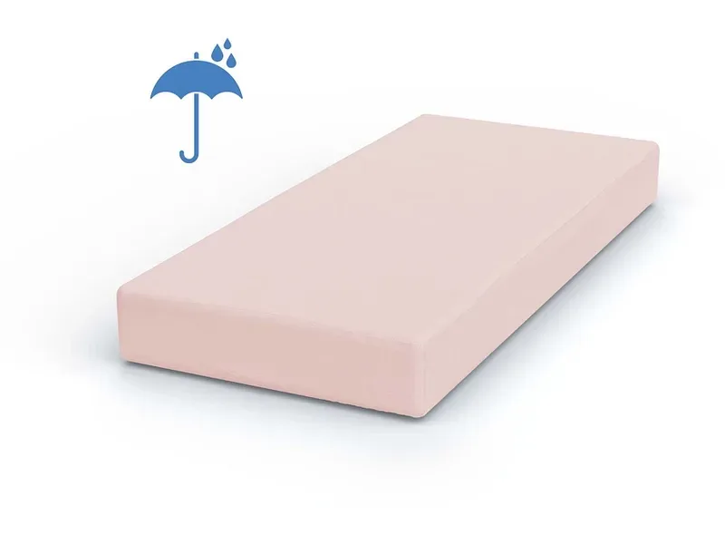VELFONT Wasserdichtes Fixleintuch OSLO 200x200cm rosa