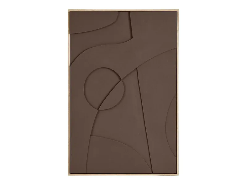 Leinwand 1 Stück rotbraun 90x4.4x60cm