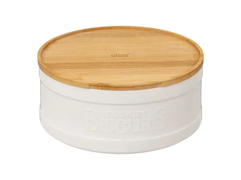5 FIVE SIMPLY SMART Plätzchensdose NATUREO 4.85L weiss