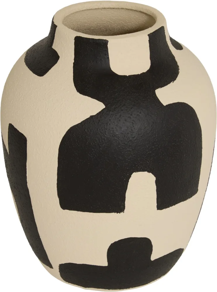 Vase NYER 25x25x31.5cm weiss