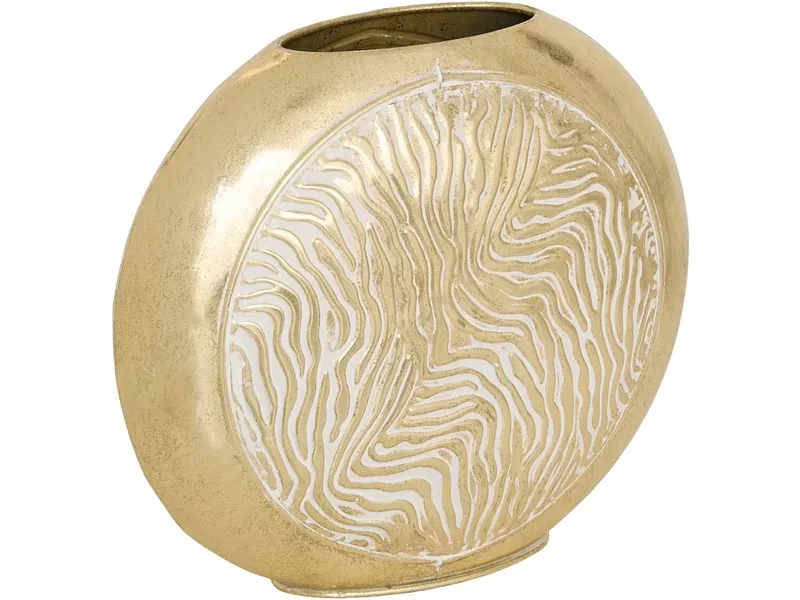 Vase ONARA 14x36.5x31.5cm goldfarben