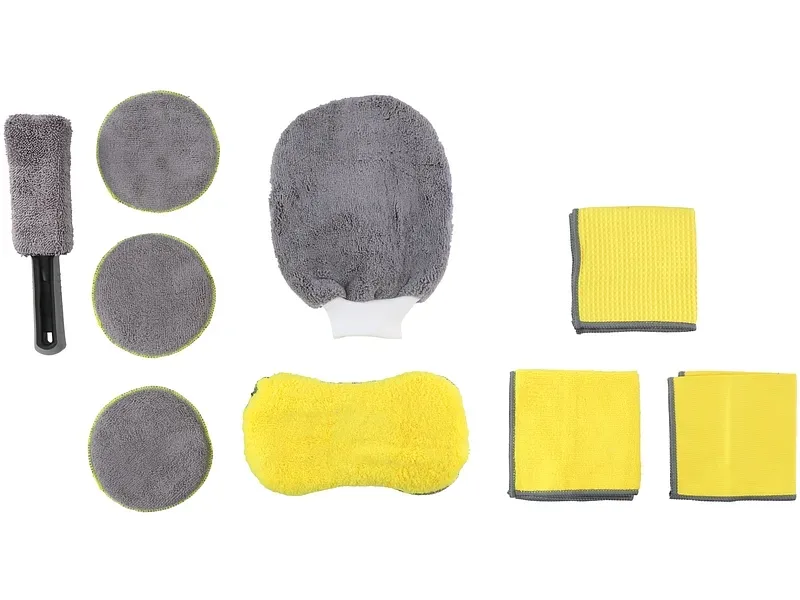DUNLOP Reinigungs-Set gelb