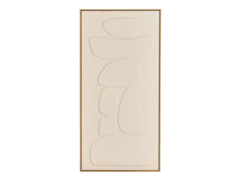 Leinwand VICTORIA 1 Stück beige 120x4.5x60cm