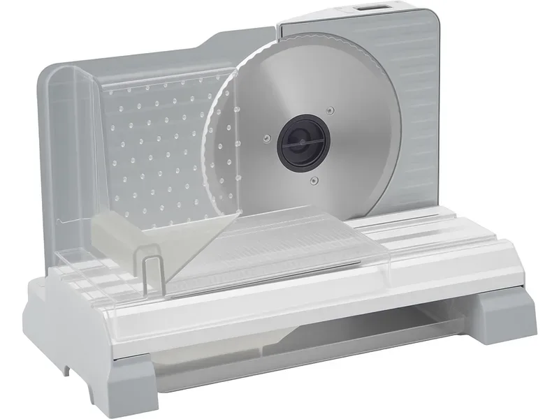 Ohmex SLI-2617 Allesschneider – Aufschnittmaschine/Schneidemaschine – grau