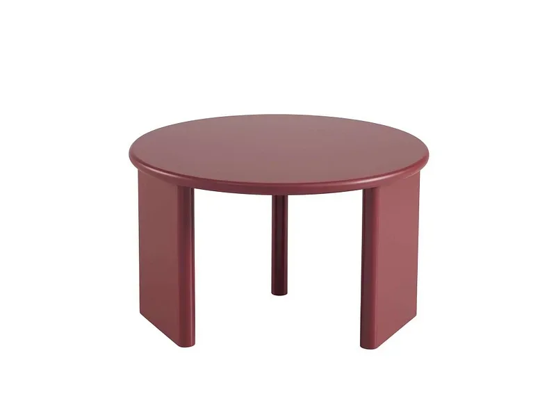 BAÏTA Couchtish KARIA 70x70x40.5cm bordeau