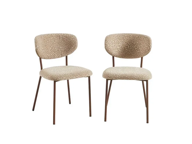 HAVENA Set mit 2 Stühlen OREL Stoff beige