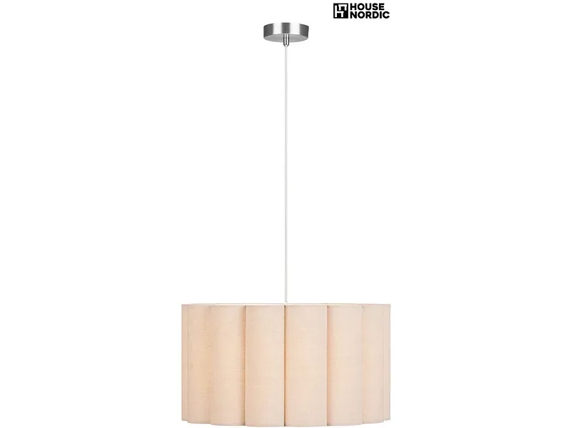 Hängelampe WATTON 45x25cm 6W beige