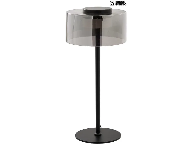 HOUSE NORDIC Tischlampe CHOLET 45cm 8W schwarz