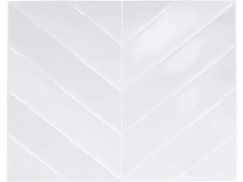 Selbstklebendes Rückwand-Set EDI 4-teilig plastik weiss 29x23x0.1cm